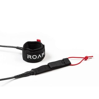 ROAM Surfboard Leash Extra Strong 8.0  7mm Schwarz